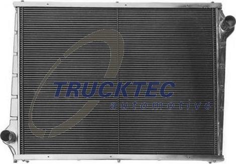 Trucktec Automotive 04.40.121 - Radiator, engine cooling autospares.lv