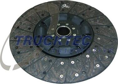 Trucktec Automotive 04.23.100 - Clutch Disc autospares.lv