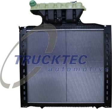 Trucktec Automotive 05.40.005 - Radiator, engine cooling autospares.lv