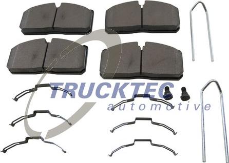 Trucktec Automotive 05.35.040 - Brake Pad Set, disc brake autospares.lv