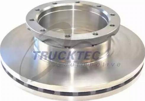 Trucktec Automotive 05.35.034 - Brake Disc autospares.lv