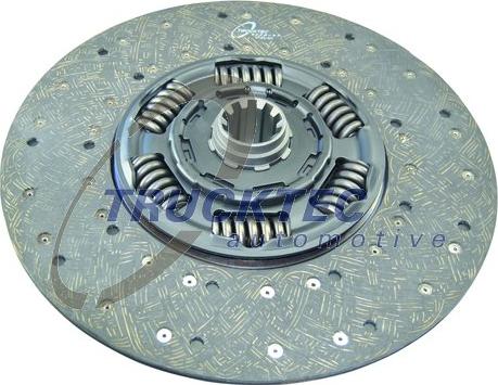 Trucktec Automotive 05.23.100 - Clutch Disc autospares.lv