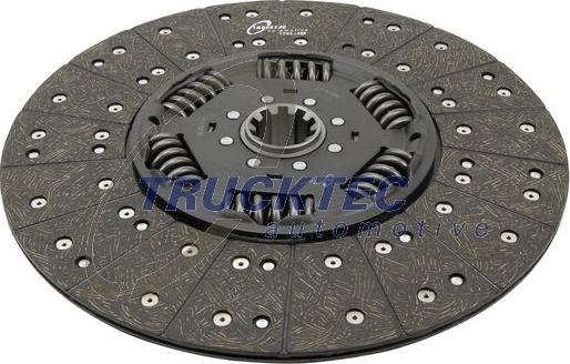 Trucktec Automotive 05.23.111 - Clutch Disc autospares.lv