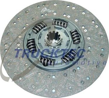 Trucktec Automotive 05.23.112 - Clutch Disc autospares.lv