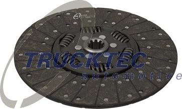 Trucktec Automotive 05.23.124 - Clutch Disc autospares.lv