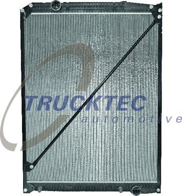 Trucktec Automotive 01.40.096 - Radiator, engine cooling autospares.lv