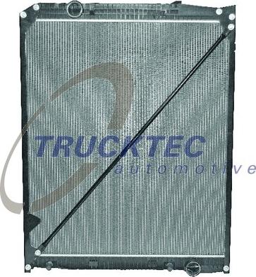 Trucktec Automotive 01.40.097 - Radiator, engine cooling autospares.lv