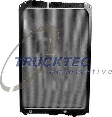 Trucktec Automotive 01.40.118 - Radiator, engine cooling autospares.lv