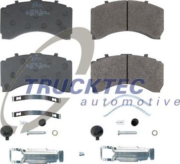 Trucktec Automotive 01.35.951 - Brake Pad Set, disc brake autospares.lv