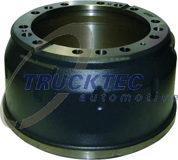 Trucktec Automotive 01.35.807 - Brake Drum autospares.lv
