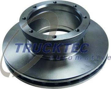 Trucktec Automotive 01.35.206 - Brake Disc autospares.lv