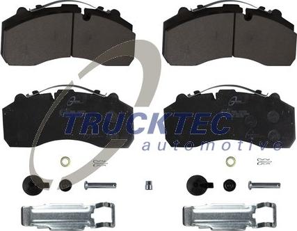 Trucktec Automotive 01.35.211 - Brake Pad Set, disc brake autospares.lv