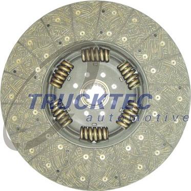 Trucktec Automotive 01.23.196 - Clutch Disc autospares.lv