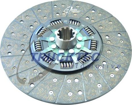 Trucktec Automotive 01.23.104 - Clutch Disc autospares.lv