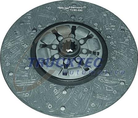 Trucktec Automotive 01.23.103 - Clutch Disc autospares.lv