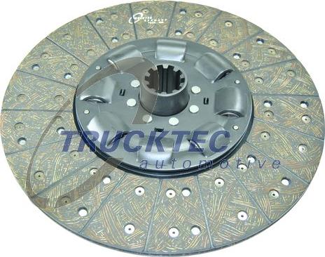 Trucktec Automotive 01.23.131 - Clutch Disc autospares.lv