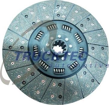 Trucktec Automotive 01.23.121 - Clutch Disc autospares.lv