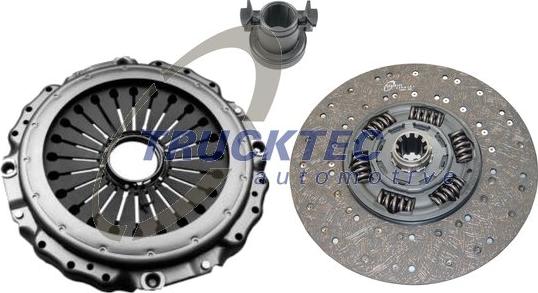 Trucktec Automotive 01.23.178 - Clutch Kit autospares.lv