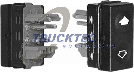 Trucktec Automotive 08.61.001 - Switch, window regulator autospares.lv