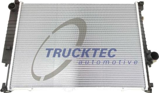 Trucktec Automotive 08.11.040 - Radiator, engine cooling autospares.lv