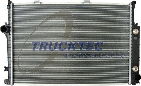 Trucktec Automotive 08.11.042 - Radiator, engine cooling autospares.lv