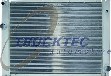 Trucktec Automotive 08.11.031 - Radiator, engine cooling autospares.lv