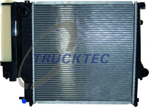 Trucktec Automotive 08.11.024 - Radiator, engine cooling autospares.lv