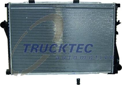 Trucktec Automotive 08.11.023 - Radiator, engine cooling autospares.lv