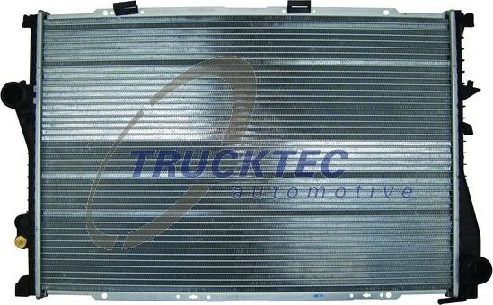 Trucktec Automotive 08.11.022 - Radiator, engine cooling autospares.lv