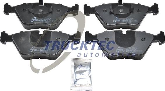 Trucktec Automotive 08.34.098 - Brake Pad Set, disc brake autospares.lv