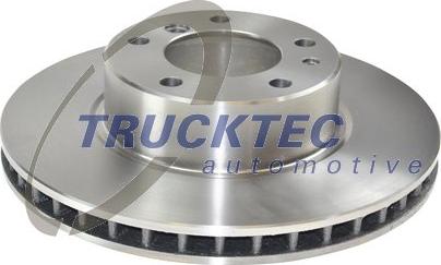 Trucktec Automotive 08.34.016 - Brake Disc autospares.lv
