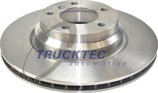 Trucktec Automotive 08.34.076 - Brake Disc autospares.lv