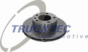 Trucktec Automotive 08.34.072 - Brake Disc autospares.lv