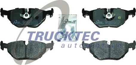 Trucktec Automotive 08.34.194 - Brake Pad Set, disc brake autospares.lv