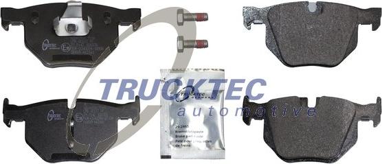 Trucktec Automotive 08.34.193 - Brake Pad Set, disc brake autospares.lv