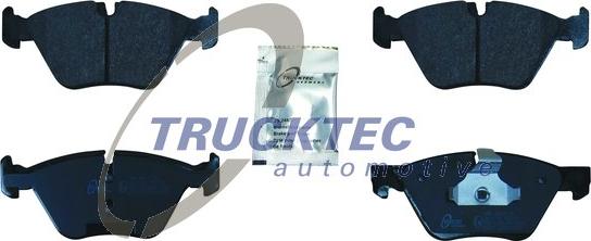 Trucktec Automotive 08.34.192 - Brake Pad Set, disc brake autospares.lv
