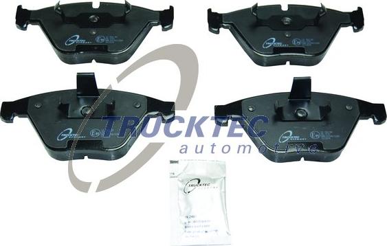 Trucktec Automotive 08.34.104 - Brake Pad Set, disc brake autospares.lv