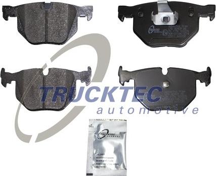 Trucktec Automotive 08.34.105 - Brake Pad Set, disc brake autospares.lv