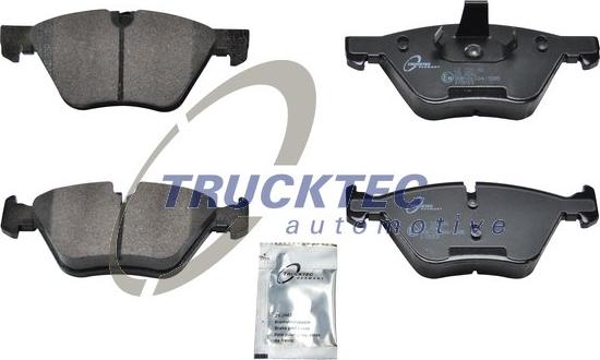 Trucktec Automotive 08.34.110 - Brake Pad Set, disc brake autospares.lv