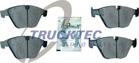 Trucktec Automotive 08.34.174 - Brake Pad Set, disc brake autospares.lv