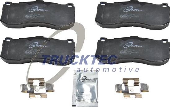 Trucktec Automotive 08.35.042 - Brake Pad Set, disc brake autospares.lv
