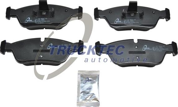 Trucktec Automotive 08.35.006 - Brake Pad Set, disc brake autospares.lv