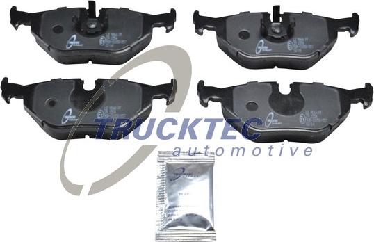 Trucktec Automotive 08.35.007 - Brake Pad Set, disc brake autospares.lv
