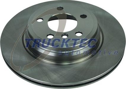 Trucktec Automotive 08.35.206 - Brake Disc autospares.lv