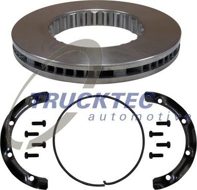Trucktec Automotive 03.35.046 - Brake Disc autospares.lv