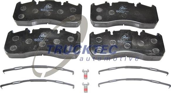 Trucktec Automotive 03.35.040 - Brake Pad Set, disc brake autospares.lv