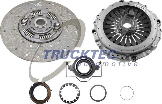 Trucktec Automotive 03.23.142 - Clutch Kit autospares.lv