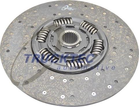 Trucktec Automotive 03.23.114 - Clutch Disc autospares.lv