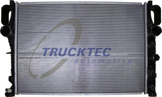 Trucktec Automotive 02.40.190 - Radiator, engine cooling autospares.lv