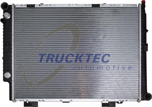 Trucktec Automotive 02.40.149 - Radiator, engine cooling autospares.lv